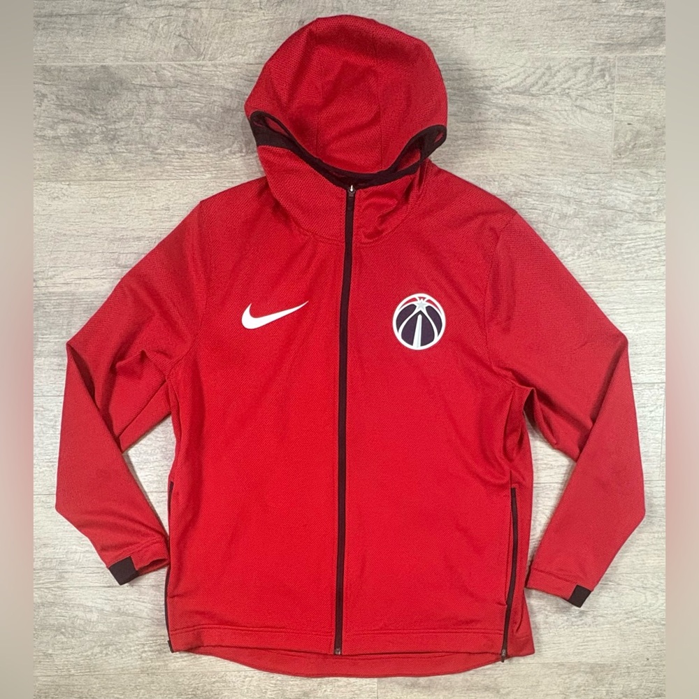 Washington Wizards Nike Therma Flex Showtime Hoodie NBA Warmup Men’s XXL